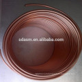 Copper pancake coil tube red copper bronze pipe/red copper bronze tube